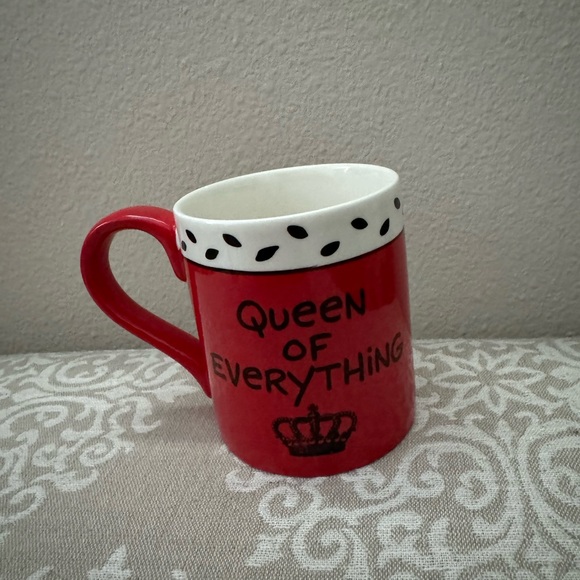 Our Name is Mud Laurie Vassey Queen Of Everything & King Of What's Left Mug Set - Picture 3 of 4